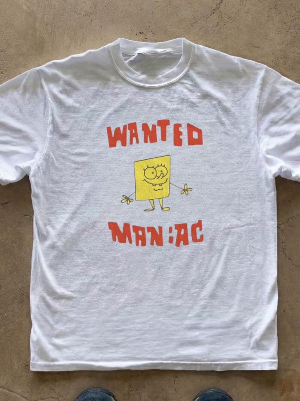 Funny Y2K Graphic Tee Retro 2000s White T Shirt